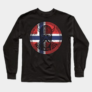 Norwegian Viking Warrior Long Sleeve T-Shirt